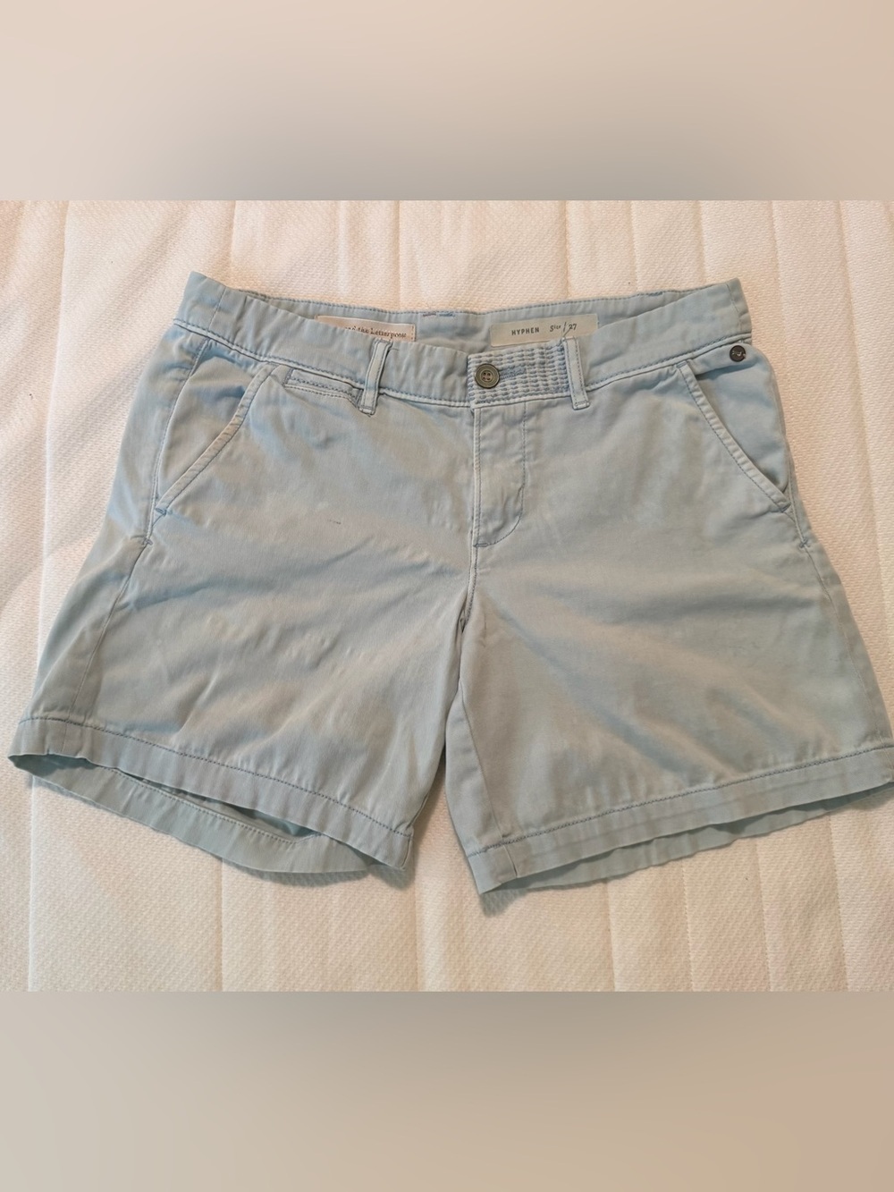 Pilcro and the Letterpress Light Blue Women's Casual Shorts Size 27